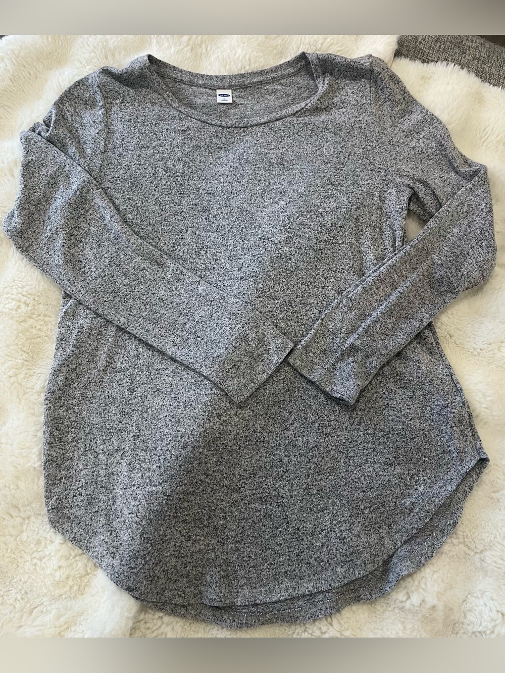 Old Navy Gray Heather Crewneck Pullover